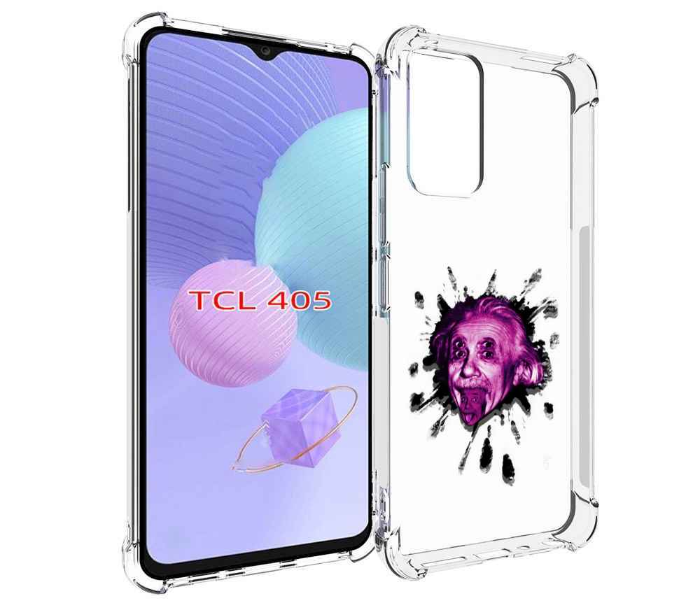 

Чехол MyPads Эйнштейн для TCL 405, Tocco