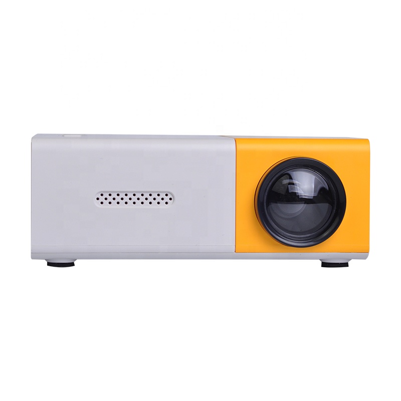

Видеопроектор Baziator LED Mini Projector J9 micro USB P0109 желтый, LED Mini Projector J9