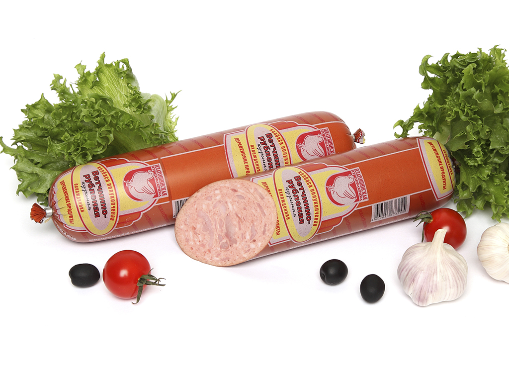 

Колбаса Мясокомбинат Кунгурский ветчинно-рубленая куриная 400 г