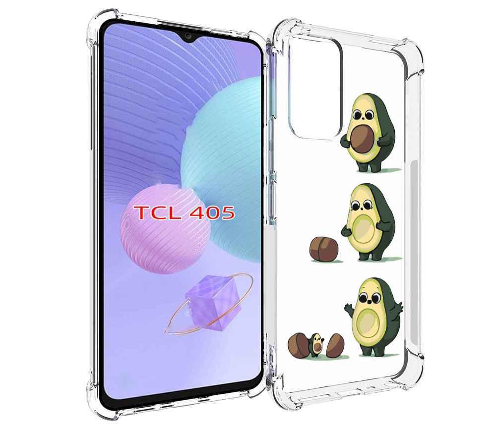 

Чехол MyPads авокадо-с-малышом для TCL 405, Tocco