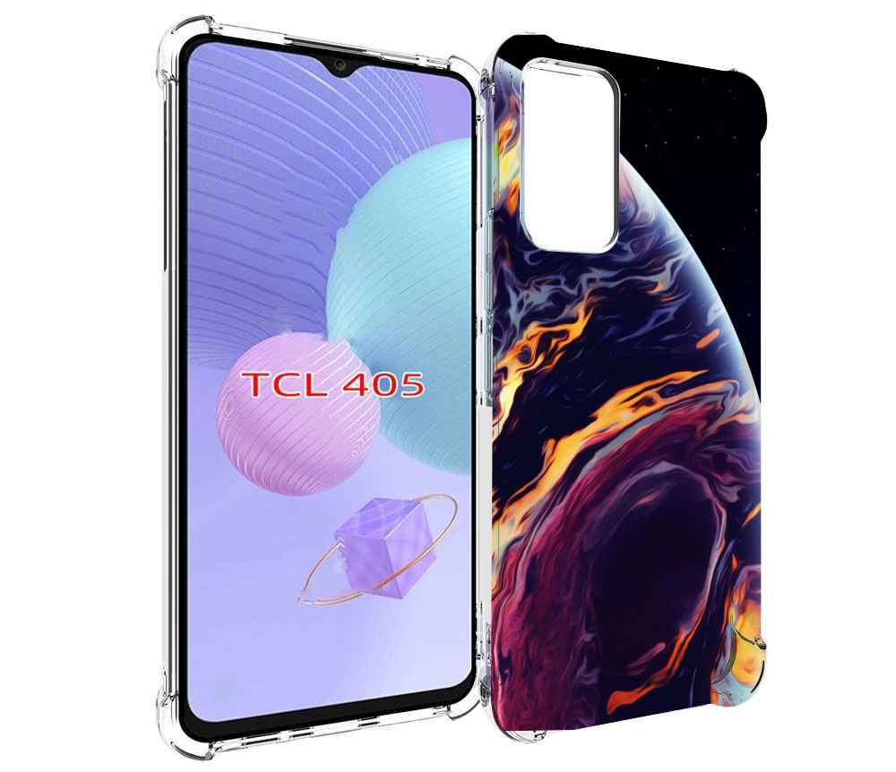 

Чехол MyPads акварельная планета для TCL 405, Tocco