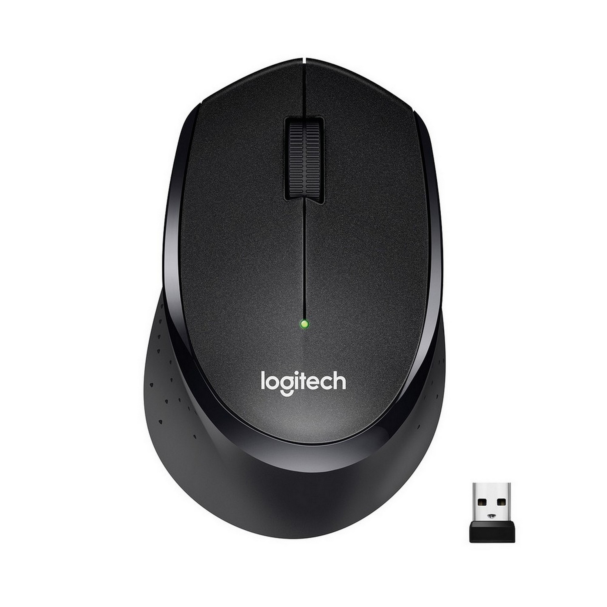 Беспроводная мышь Logitech M330s Silent Plus черный