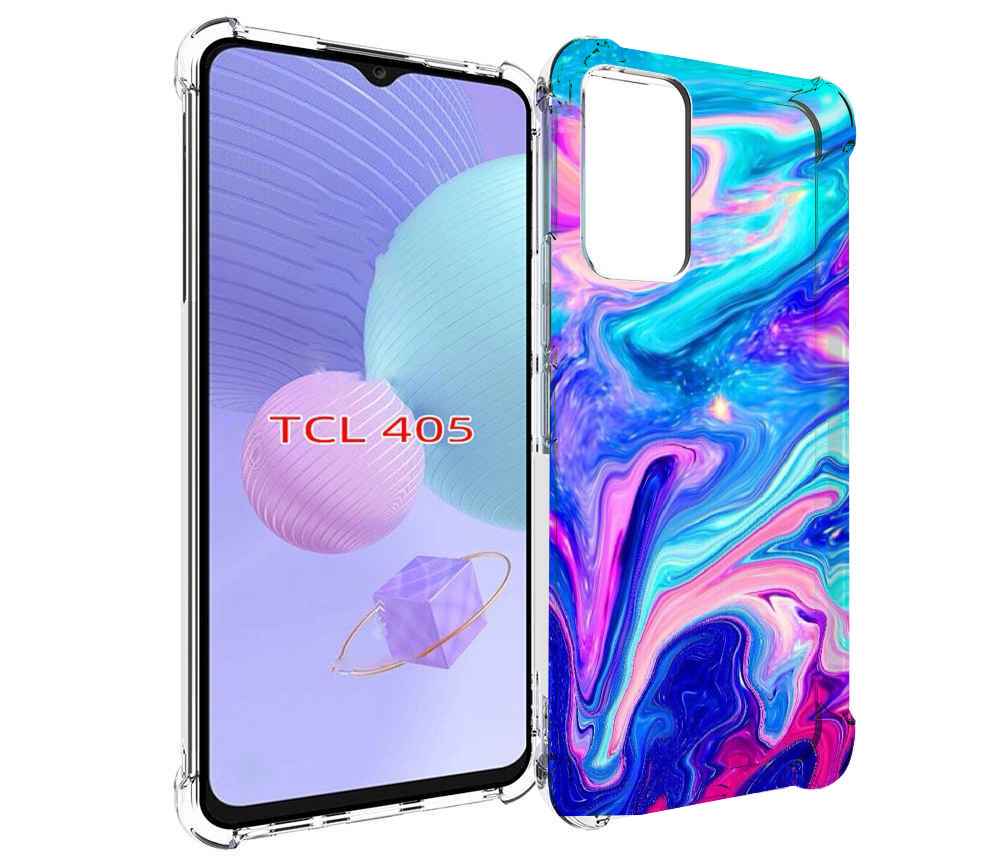 

Чехол MyPads акварельные-краски для TCL 405, Tocco