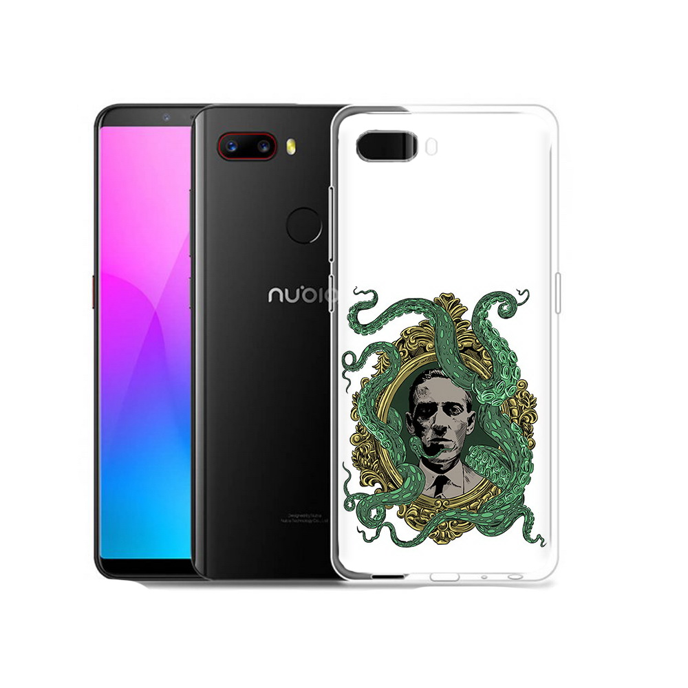 

Чехол MyPads Tocco для ZTE Nubia Z18 портрет с кракеном (PT115657.463.552), Прозрачный, Tocco