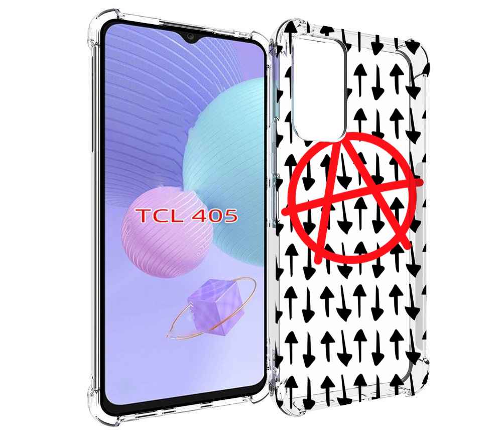 

Чехол MyPads анархия-панк для TCL 405, Tocco