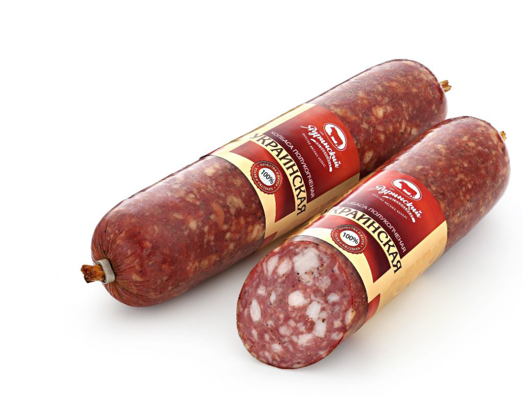 

Колбаса Vкусная Линия Украинская полукопченая ~375 г