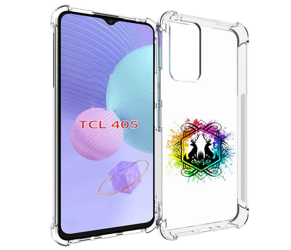 

Чехол MyPads арт-с-оленями для TCL 405, Tocco