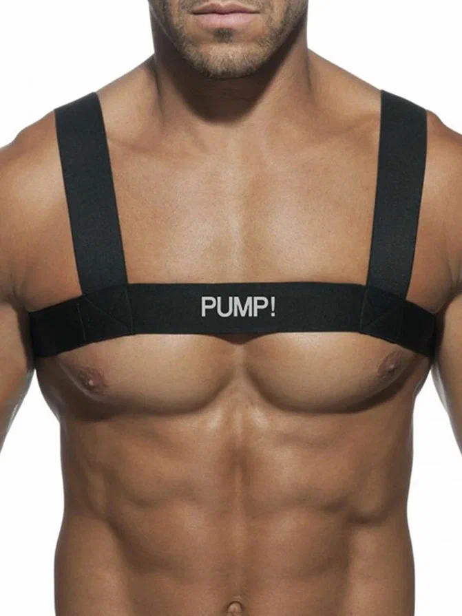 

Мужская портупея PUMP! PU5502, черная, р-р S-XXL, Черный, PU5502