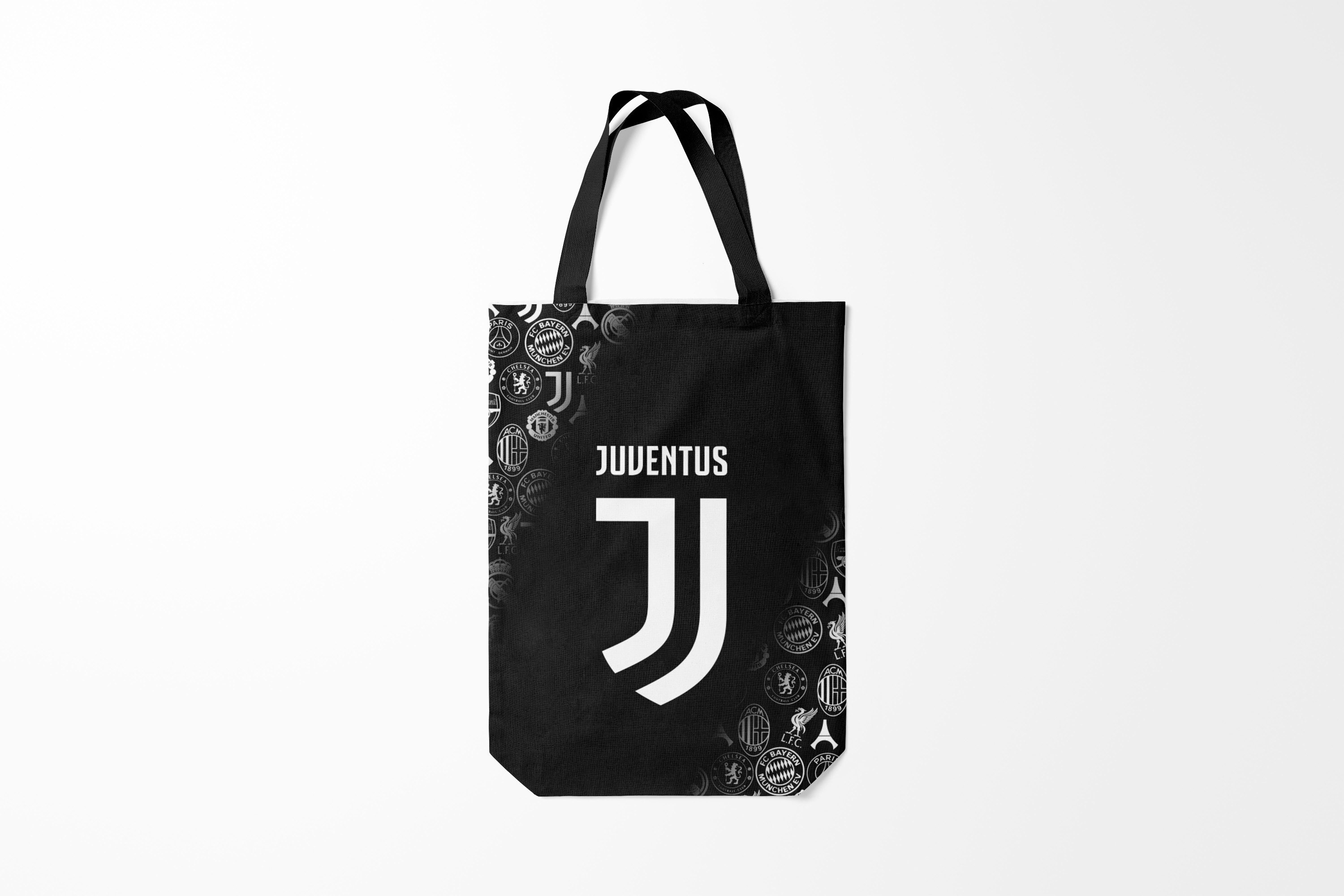 

Сумка шoппер унисекс Burnettie Juventus, черный; белый, Juventus