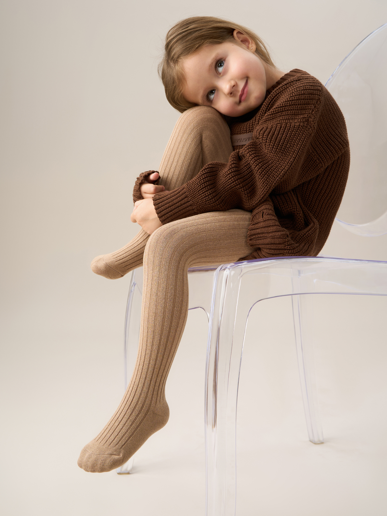 

Колготки детские Happy Baby 88184, коричневый, 92-98, 88184