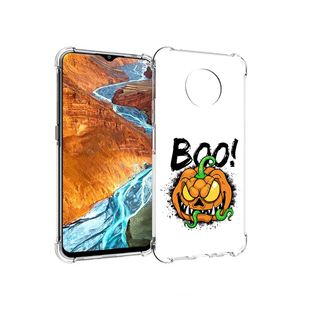 

Чехол MyPads Tocco для Nokia G300 Хэллоуин бу (PT224563.108.193), Прозрачный, Tocco
