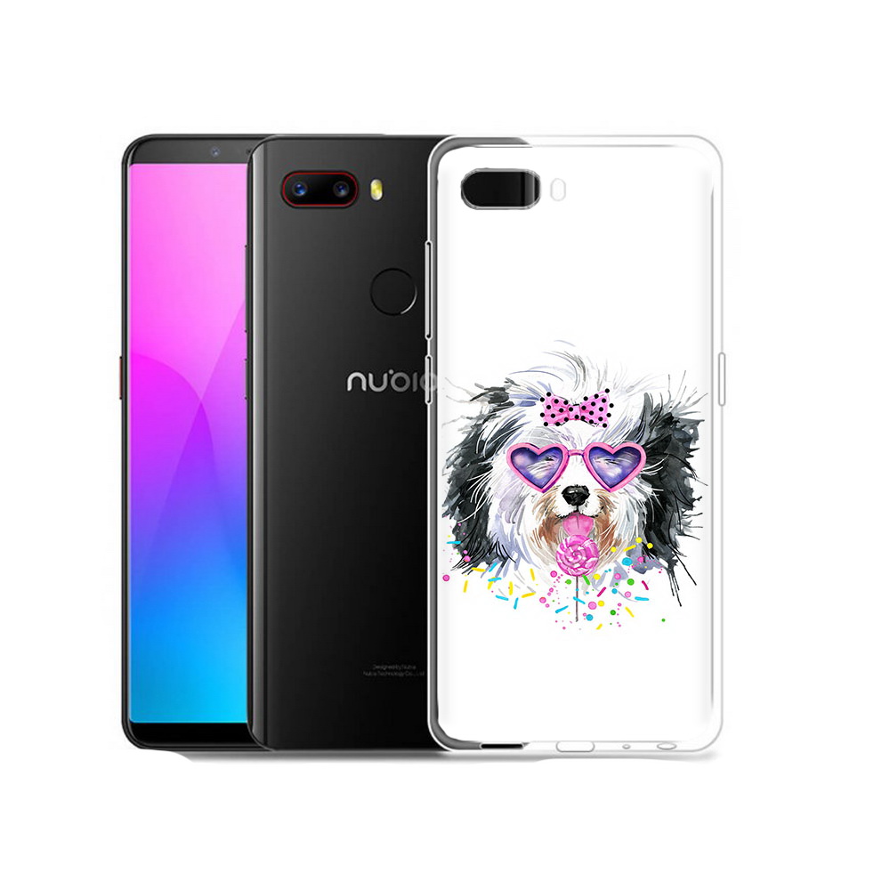 

Чехол MyPads Tocco для ZTE Nubia Z18 пушистик (PT115657.463.559), Прозрачный, Tocco