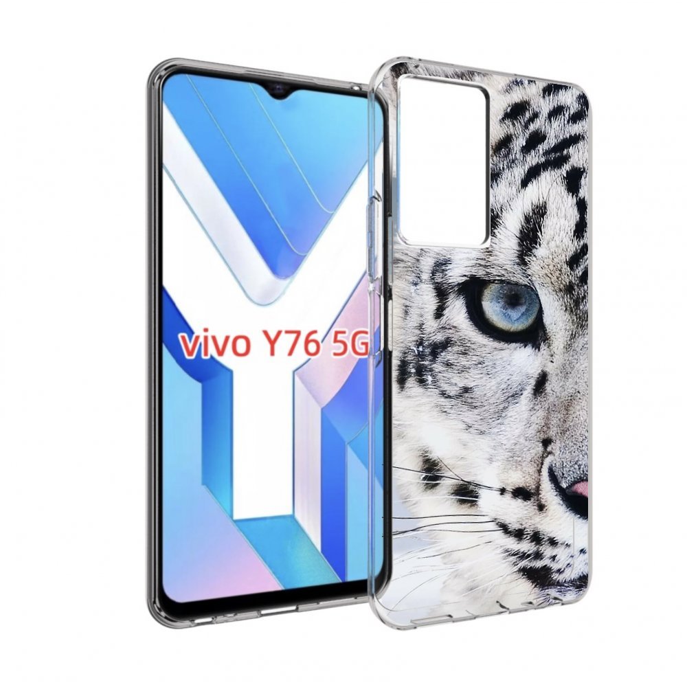 

Чехол MyPads Снежный-барс для Vivo Y76 5G, Прозрачный, Tocco