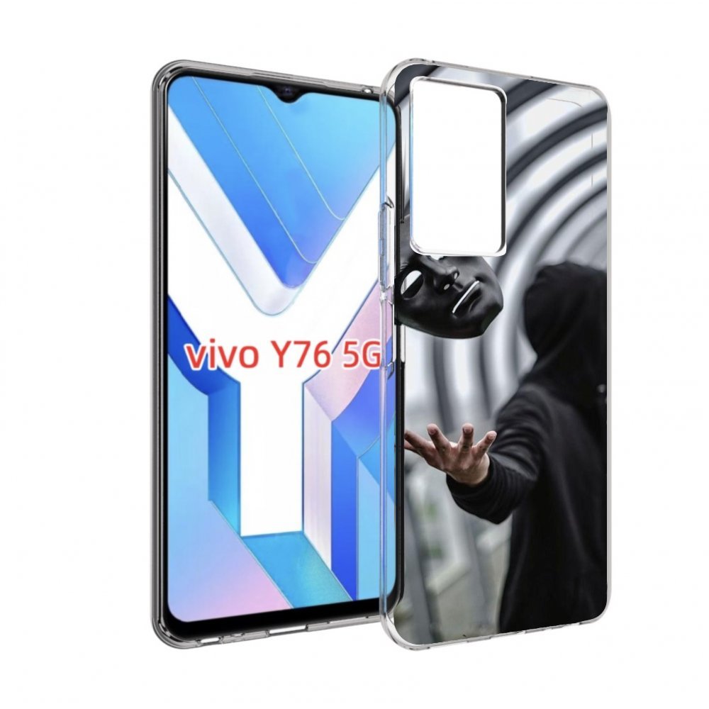 

Чехол MyPads Сними-маску для Vivo Y76 5G, Прозрачный, Tocco