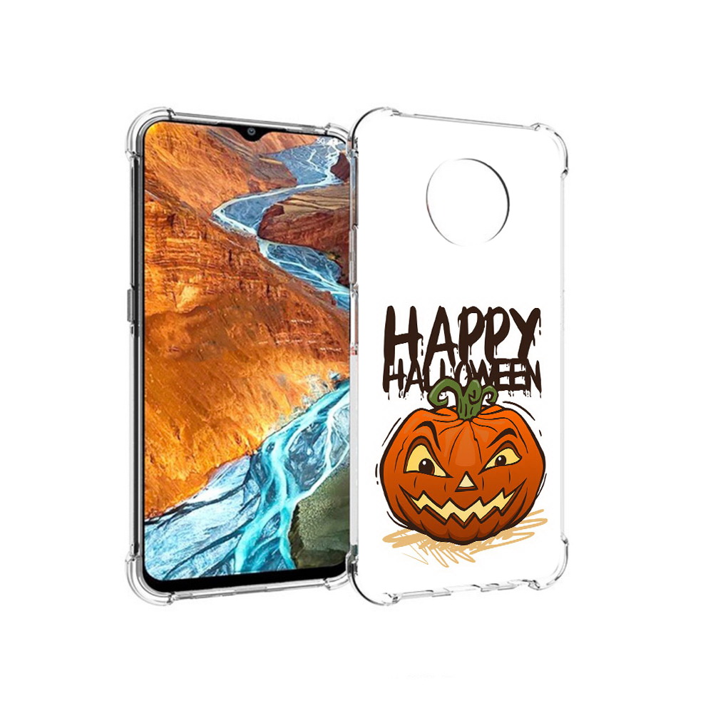 

Чехол MyPads Tocco для Nokia G300 Хэллоуин счастливый (PT224563.108.195), Прозрачный, Tocco