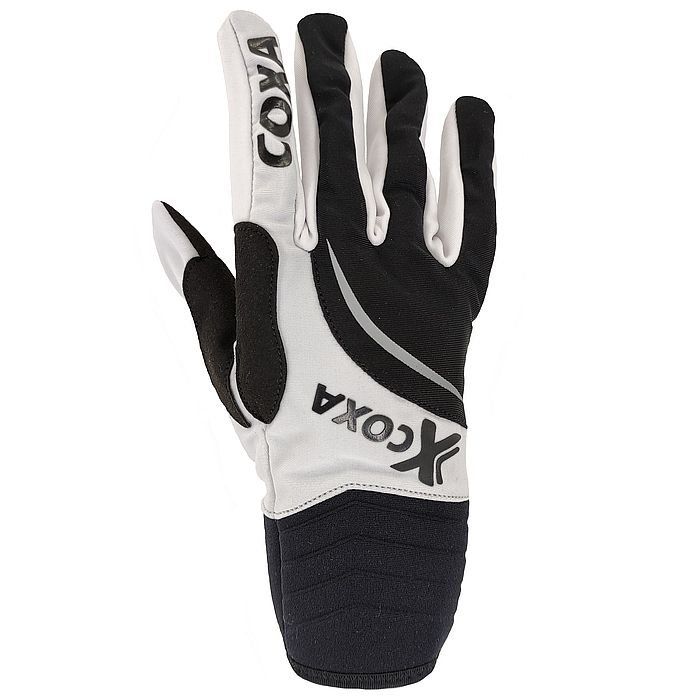 Перчатки лыжные COXA Racing Gloves (белый/черный) (12)