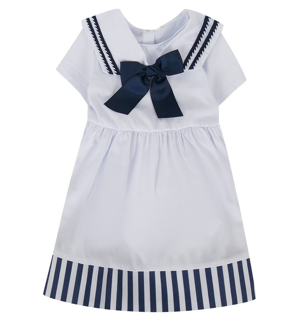 

Платье Leader Kids Морячка белый р.92, GL000939153