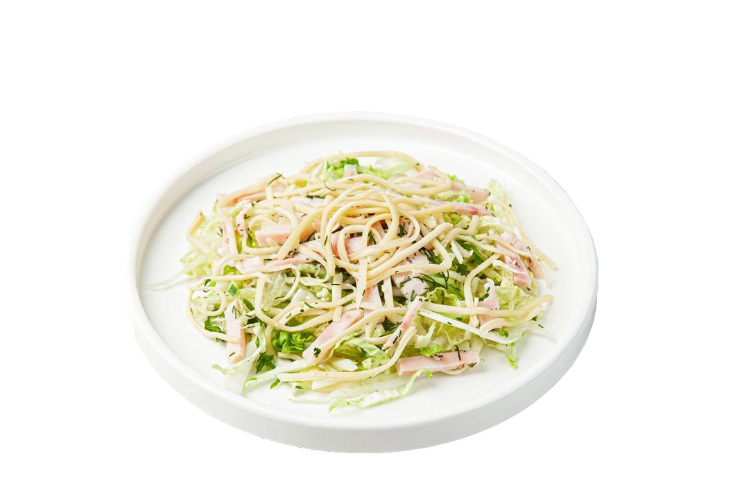 

Салат ВкусВилл с ветчиной и огурцами 170 г