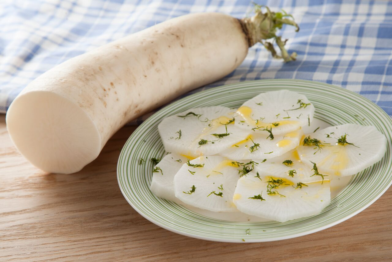 

Редис Дайкон ВкусВилл +-700 г