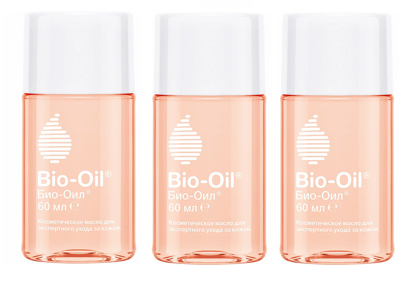 

Масло Bio-Oil косметическое от шрамов растяжек неровного тона 60 мл 3 шт