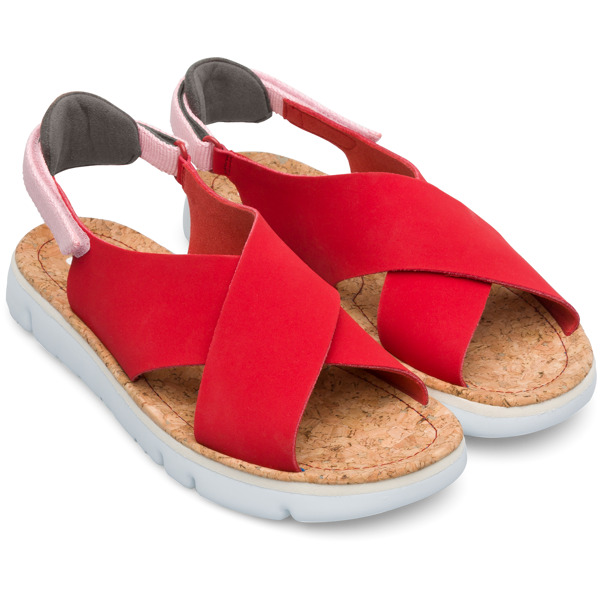 фото Сандалии женские camper oruga sandal красные 36 ru