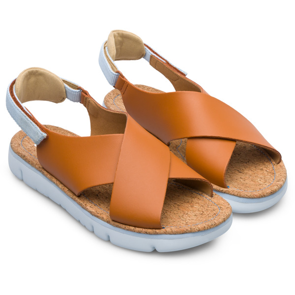 

Сандалии женские Camper Oruga Sandal коричневые 37 RU, Oruga Sandal