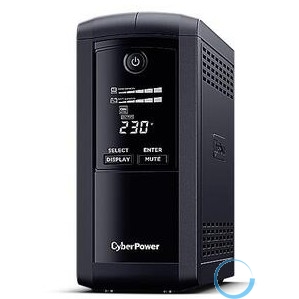 UPS CyberPower VP700ELCD Line-Interactive 700VA390W USBRS-232RJ1145 4 EURO 19718₽