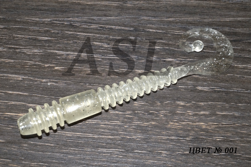 

Силиконовая приманка ASL Джим цв. 001 L-7,5см 7шт/уп, Джим