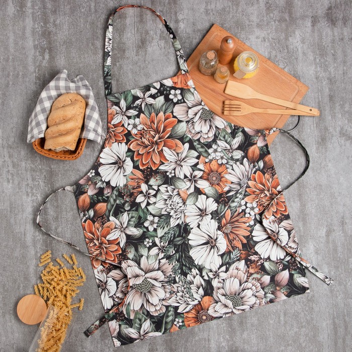

Этель Фартук "Этель" Meadow flower 60х70 см, 100% хл, саржа 190 г/м2, Разноцветный