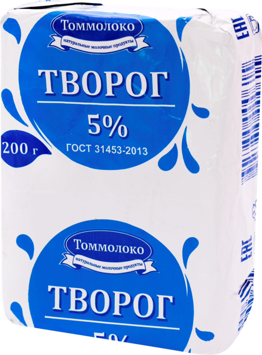 фото Творог томмолоко 5% 200 г