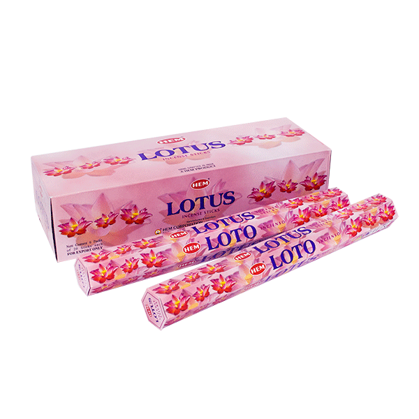 

Благовоние HEM Лотос Lotus 120 аромапалочек