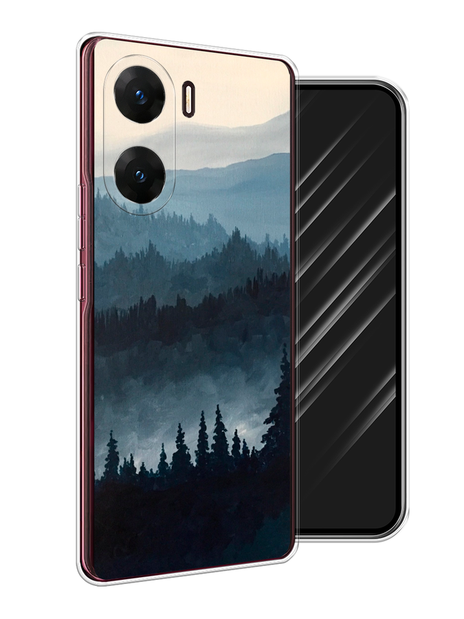 

Чехол Awog на Vivo V29e "Туманные горы", Бежевый;серый;черный, 269450-1