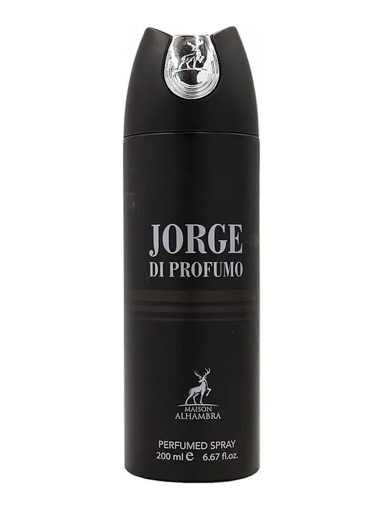 Дезодорант-спрей Maison AlHambra Jorge Di Profumo мужской, 200 мл adarisa квасцовый дезодорант спрей без запаха нейтральный 100