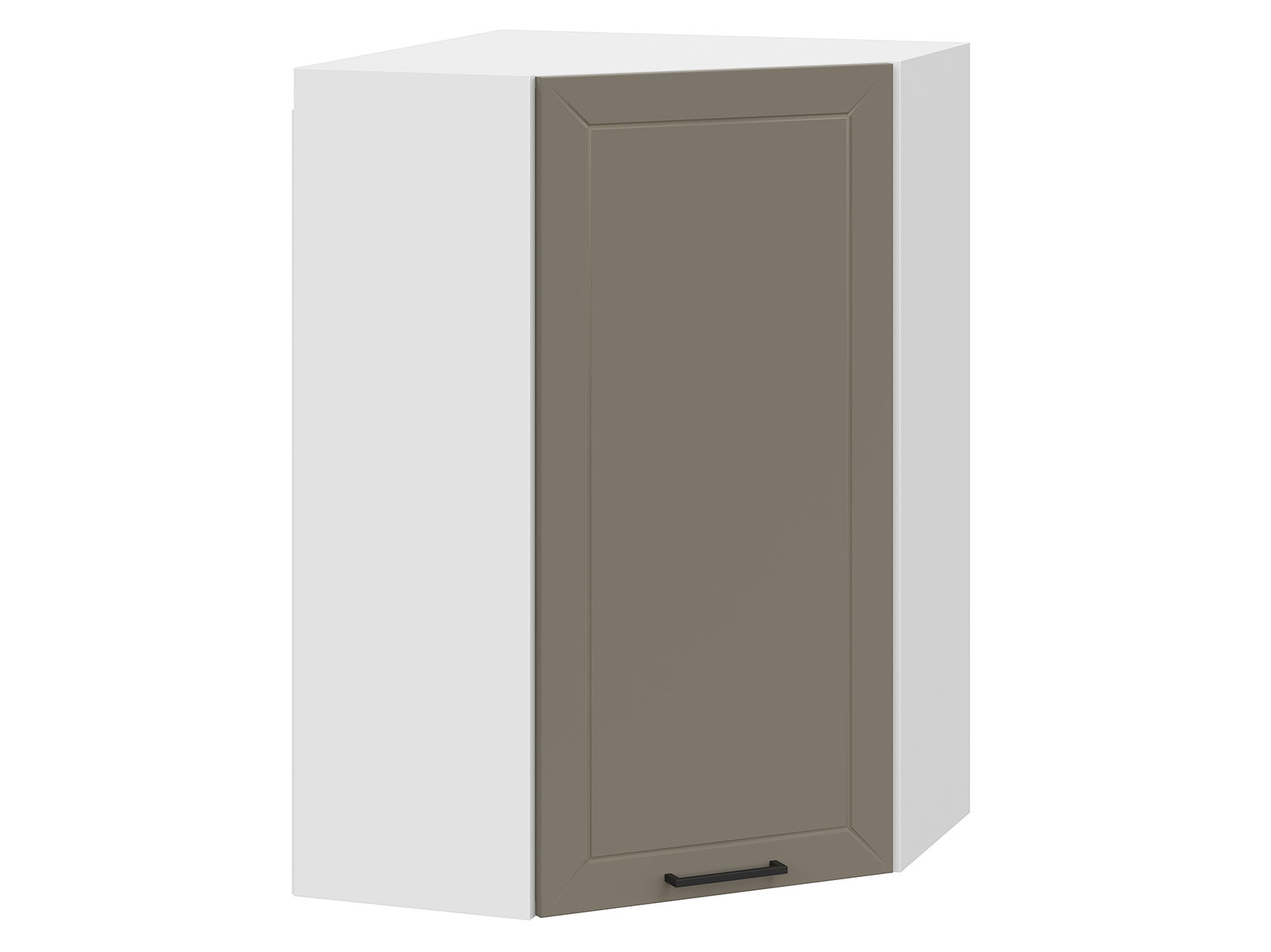 

Навесной шкаф СВ-Мебель Вектор Белый / Базальт, Белый;коричневый