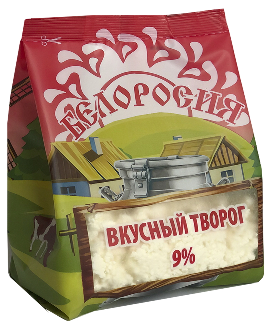 

Творог Белоросия ГОСТ 9% бзмж 400 г