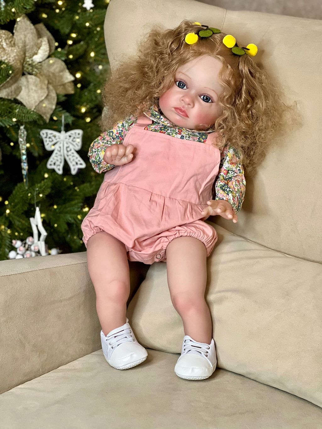 

Кукла NPK Реборн мягконабивная в пакете, 60 см