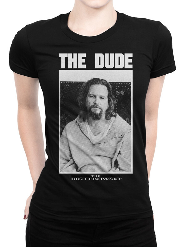 

Футболка женская Dream Shirts Большой Лебовски черная S, Большой Лебовски