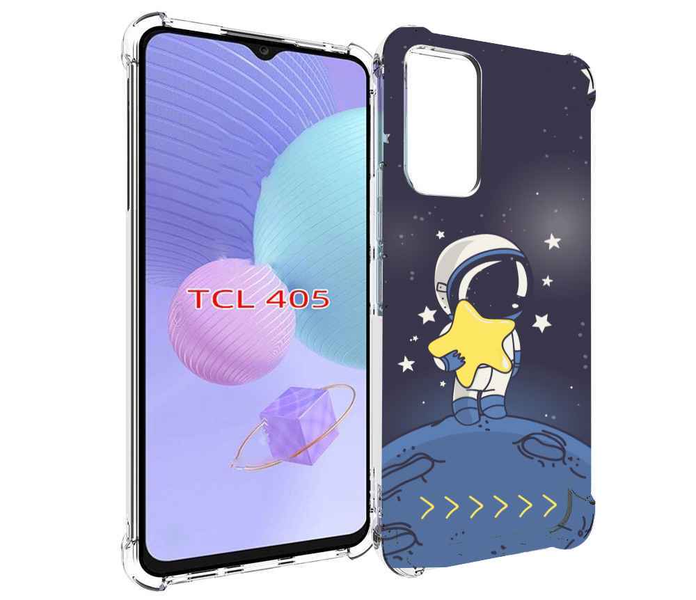 

Чехол MyPads астронавт с звездочкой для TCL 405, Tocco