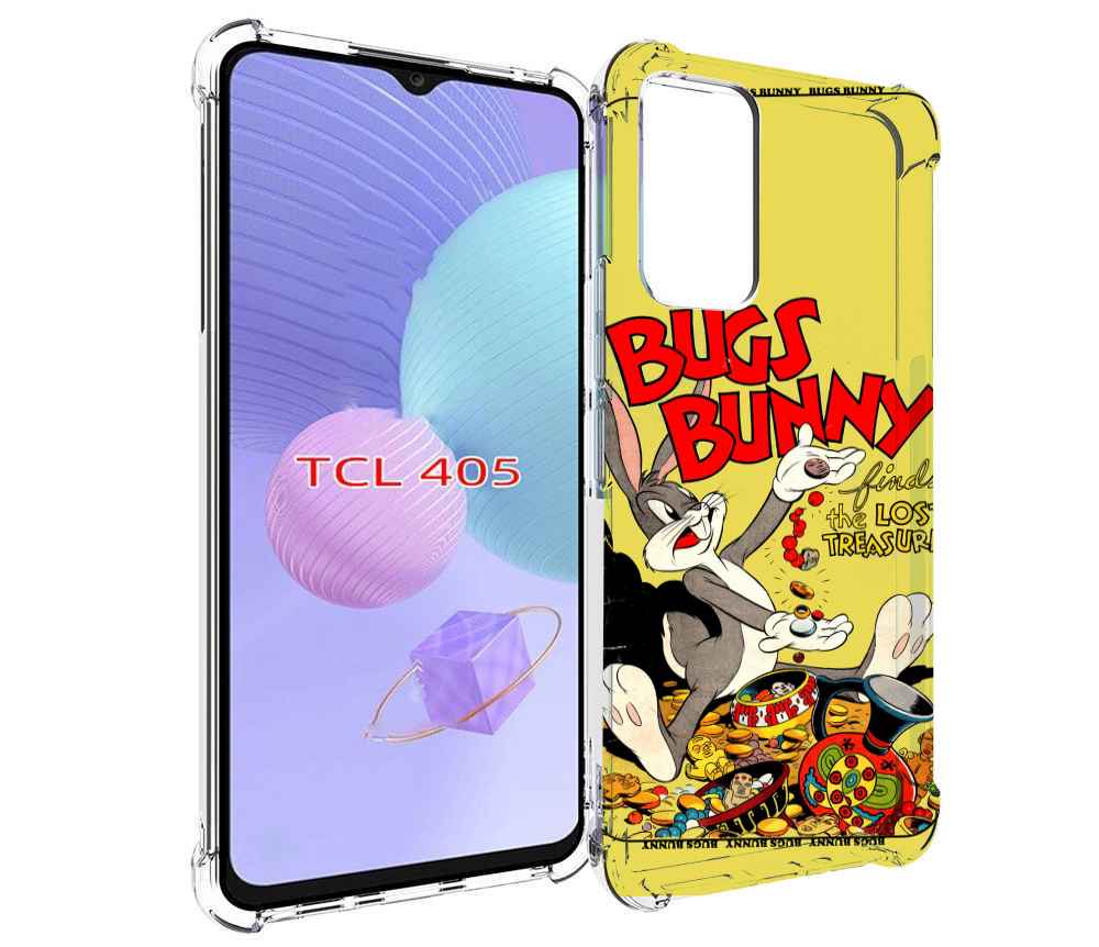 

Чехол MyPads бакс-банни-и-еда для TCL 405, Tocco