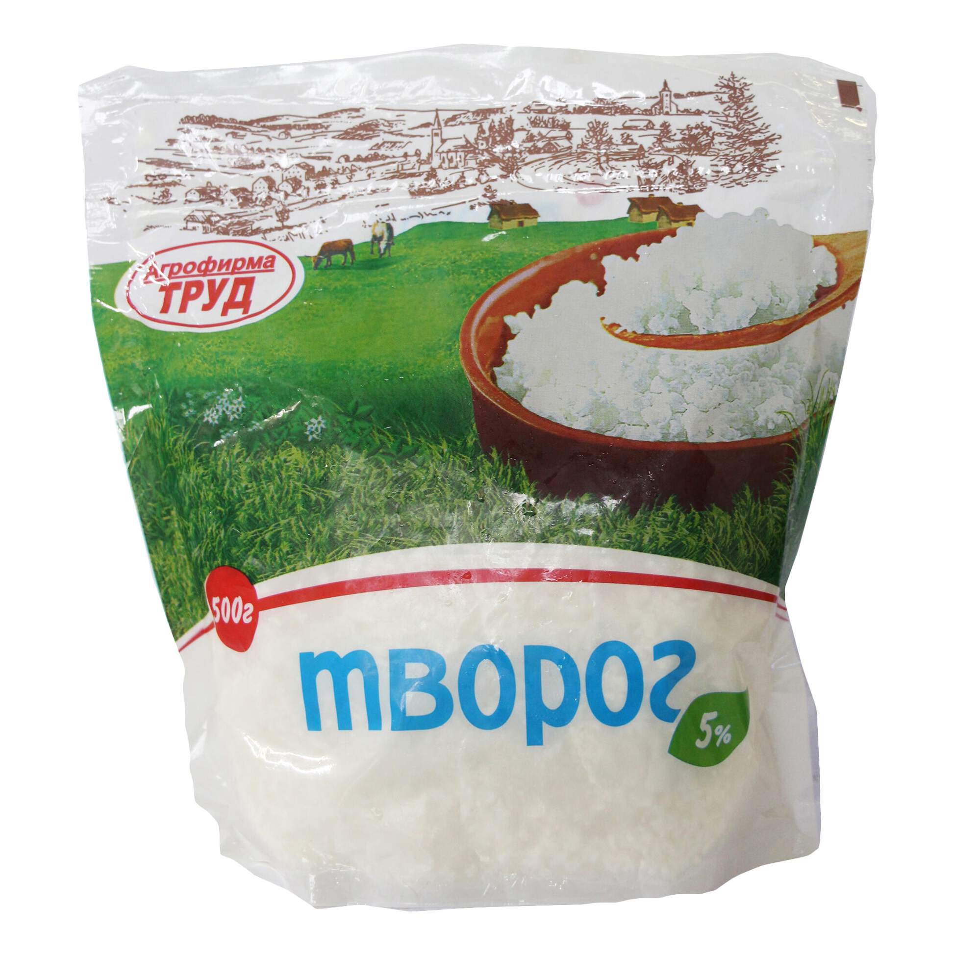 

Творог Агрофирма Труд 5% бзмж 500 г