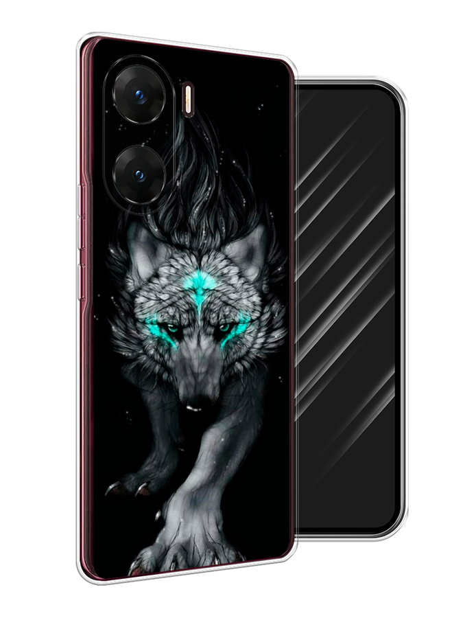 

Чехол Awog на Vivo V29e "Волшебный волк", Черный;серый, 269450-1