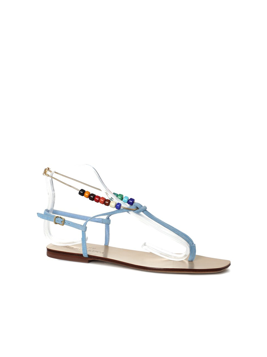 

Сандалии женские Maria Luca DL38041A голубые 37 EU, DL38041A