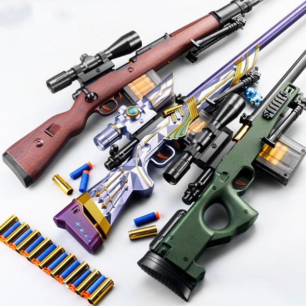 Игрушка снайперская винтовка с мягкими пулями