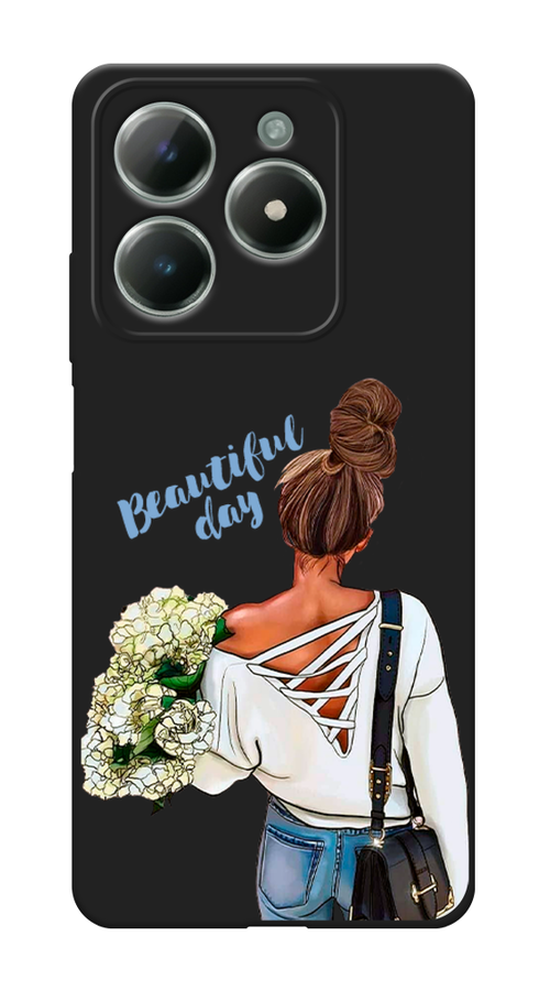 

Чехол Awog на Realme C61 4G (Global) "Beautiful day vector", Коричневый;белый;зеленый, 2518052-1