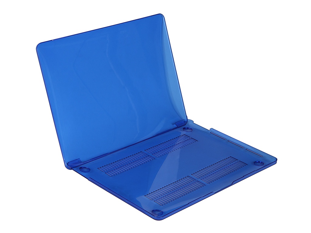 фото Накладка для ноутбука унисекс barn&hollis apple macbook pro 13 13" crystal case blue