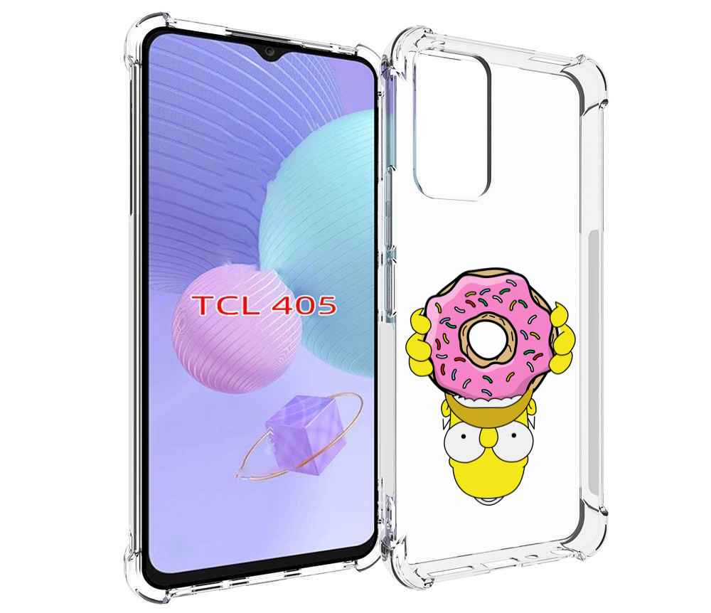 

Чехол MyPads большой-пончик для TCL 405, Tocco