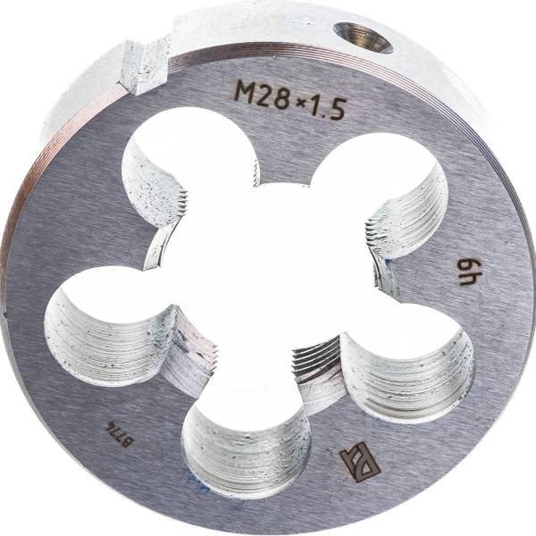 Плашка Русский Инструмент М28х1,5 6h D-65 мм ri.128.216