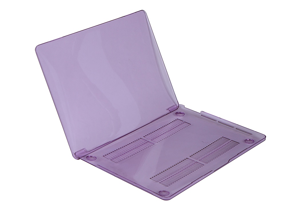 фото Накладка для ноутбука унисекс barn&hollis apple macbook pro 13 13" crystal case lilac