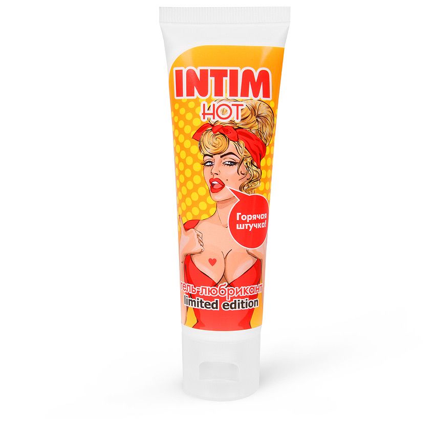Гель-лубрикант Биоритм Intim Hot Limited Edition на водной основе 50 мл  - купить