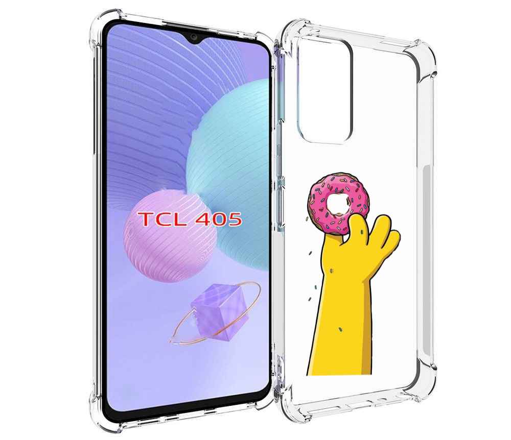 

Чехол MyPads вкусный-пончик для TCL 405, Tocco
